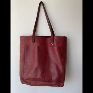 Madewell Medium Transport Leather Tote
